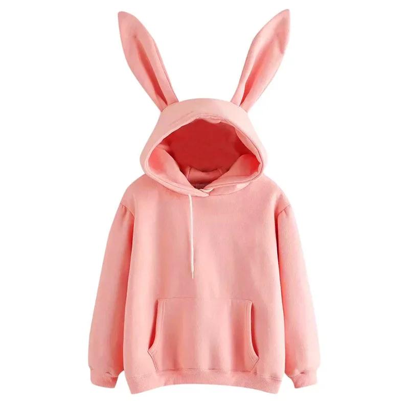 Bunny Ear Kawaii Winter Hoodie