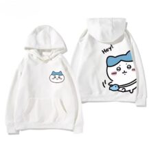Kawaii Anime Chiikawa Printed Hoodie Kawaii Anime Chiikawa Printed Hoodie