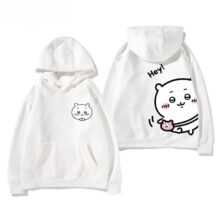 Kawaii Anime Chiikawa Character Hoodie Kawaii Anime Chiikawa Character Hoodie