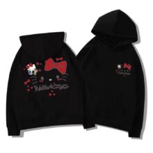 Kawaii Sanrio Hello Kitty Winter Hoodie Kawaii Sanrio Hello Kitty Winter Hoodie
