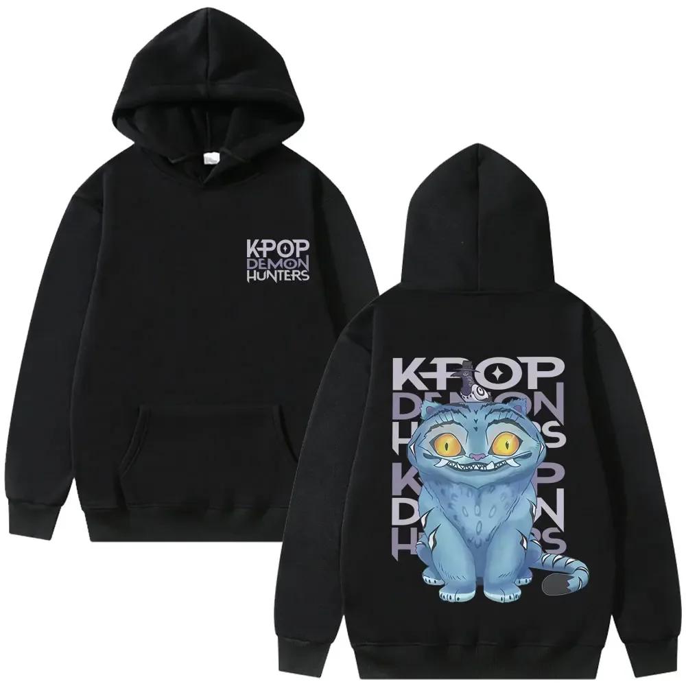 Kawaii KPop Demon Hunters Printed Character Hoodie