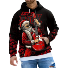 Kawaii Christmas Santa Claus 3D Printed Hoodie Kawaii Christmas Santa Claus 3D Printed Hoodie