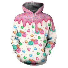 Candy Lollipop 3D printed floral hoodie Men’s and women’s fashion long-sleeved pullover spring and autumn sweatshirt hoodie Candy Lollipop 3D printed floral hoodie Men's and women's fashion long-sleeved pullover spring and autumn sweatshirt hoodie