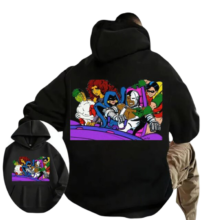 Kawaii Teen Titans Printed Hoodie Kawaii Teen Titans Printed Hoodie