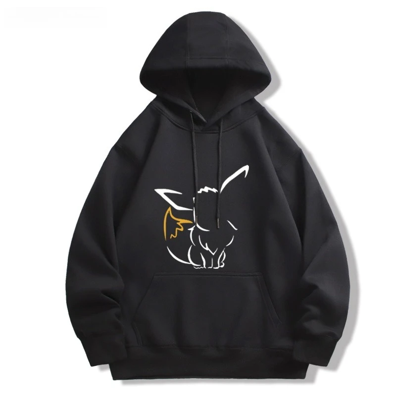 Kawaii Pokémon Eevee Printed Hoodie
