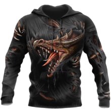 Kawaii Dragon 3D Print Hoodie Kawaii Dragon 3D Print Hoodie