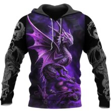 Kawaii Draconis Nox Dragon 3D Print Hoodie Kawaii Draconis Nox Dragon 3D Print Hoodie