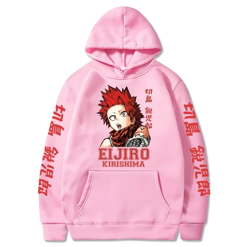 Kawaii My Hero Academia Eijiro Kirishima Hoodie