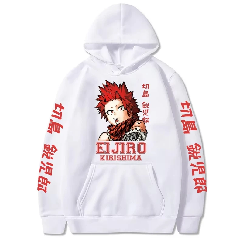 Kawaii My Hero Academia Eijiro Kirishima Hoodie