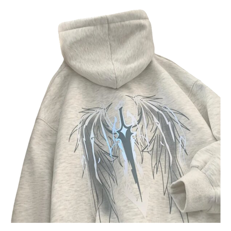 Kawaii Sword Printed Hoodie Kawaii Sword Printed Hoodie