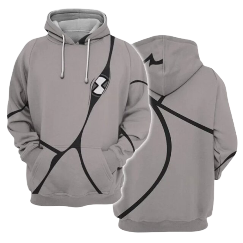 Kawaii Ben 10 Ghostfreak Hoodie