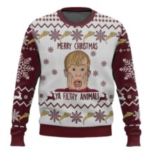Kawaii Christmas Home Alone Kevin McCallister Sweatshirt Kawaii Christmas Home Alone Kevin McCallister Sweatshirt