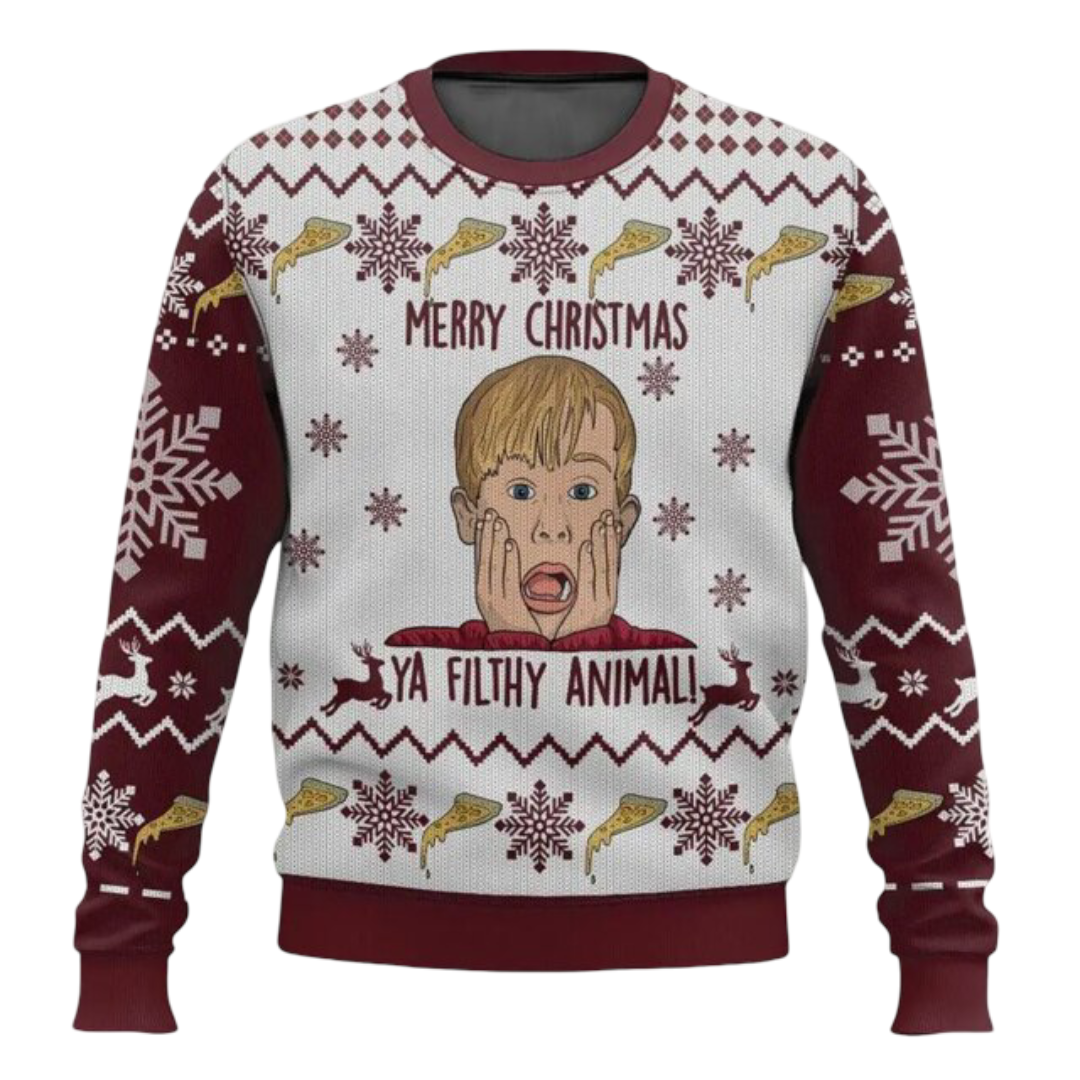 Kawaii Christmas Home Alone Kevin McCallister Sweatshirt