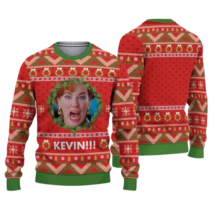 Kawaii Christmas Home Alone Kate McCallister Polyester Sweatshirt Kawaii Christmas Home Alone Kate McCallister Polyester Sweatshirt