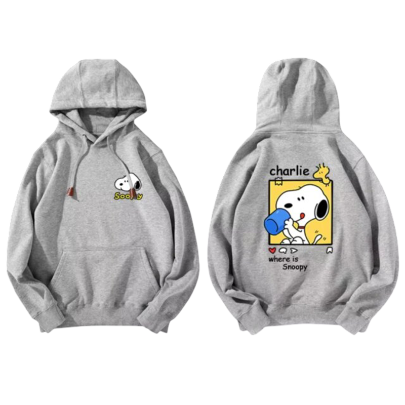 Kawaii Snoopy Cartoon Hoodie