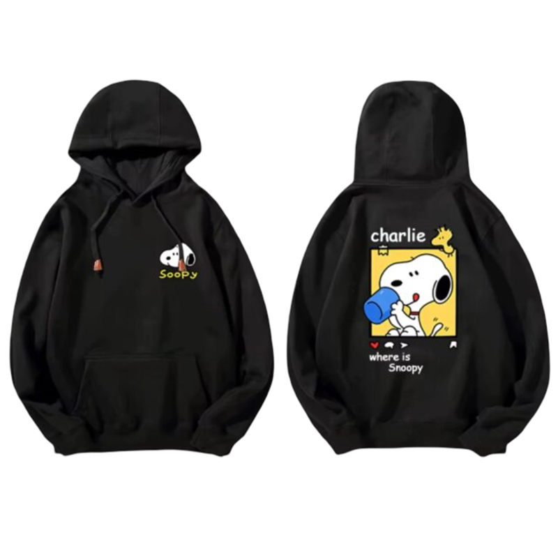 Kawaii Snoopy Cartoon Hoodie