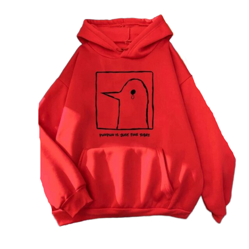 Kawaii Oyasumi Punpun Printed Hoodie Kawaii Oyasumi Punpun Printed Hoodie