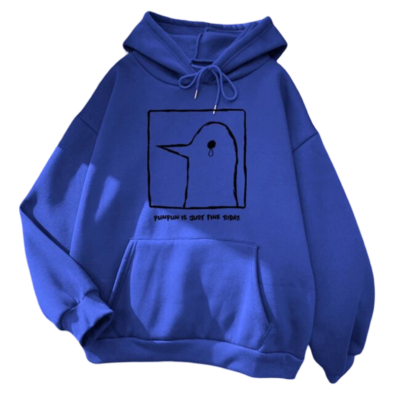 Kawaii Oyasumi Punpun Printed Hoodie Kawaii Oyasumi Punpun Printed Hoodie