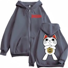 Anime Dandadan Turbo Granny Graphic Zipper Hoodies Men Women Fashion Cartoon Zip Up Sweatshirts High Quality Fleece Pullovers Anime Dandadan Turbo Granny Graphic Zipper Hoodies Men Women Fashion Cartoon Zip Up Sweatshirts High Quality Fleece Pullovers