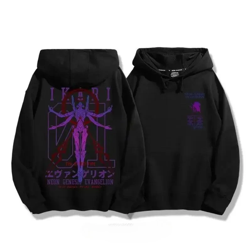 Kawaii Anime Neon Genesis Evangelion Hoodie