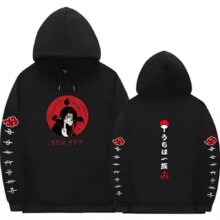 Kawaii Naruto Itachi Uchiha Anime Printed Hoodie Kawaii Naruto Itachi Uchiha Anime Printed Hoodie