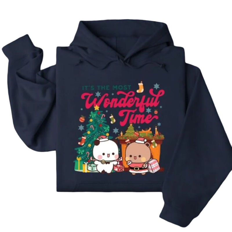 Kawaii Bubu Dudu Christmas Hoodie