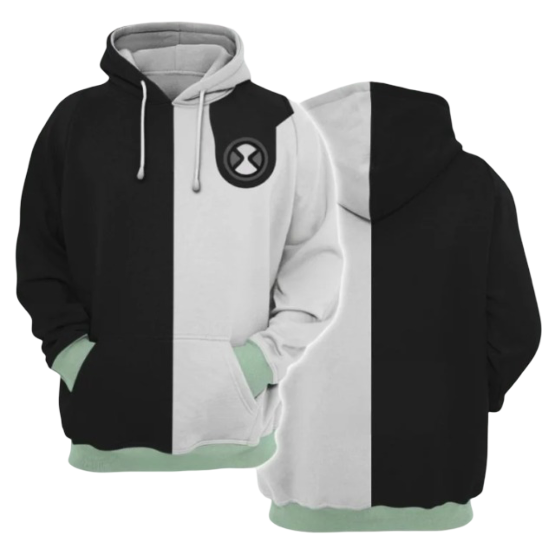 Kawaii Ben 10 Diamondhead 3D Printed Hoodie