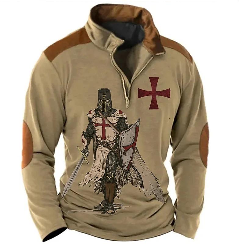 Kawaii Knights Print Hoodie