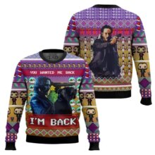 Kawaii Wick-Mas John Wick Ugly Christmas Sweater Kawaii Wick-Mas John Wick Ugly Christmas Sweater