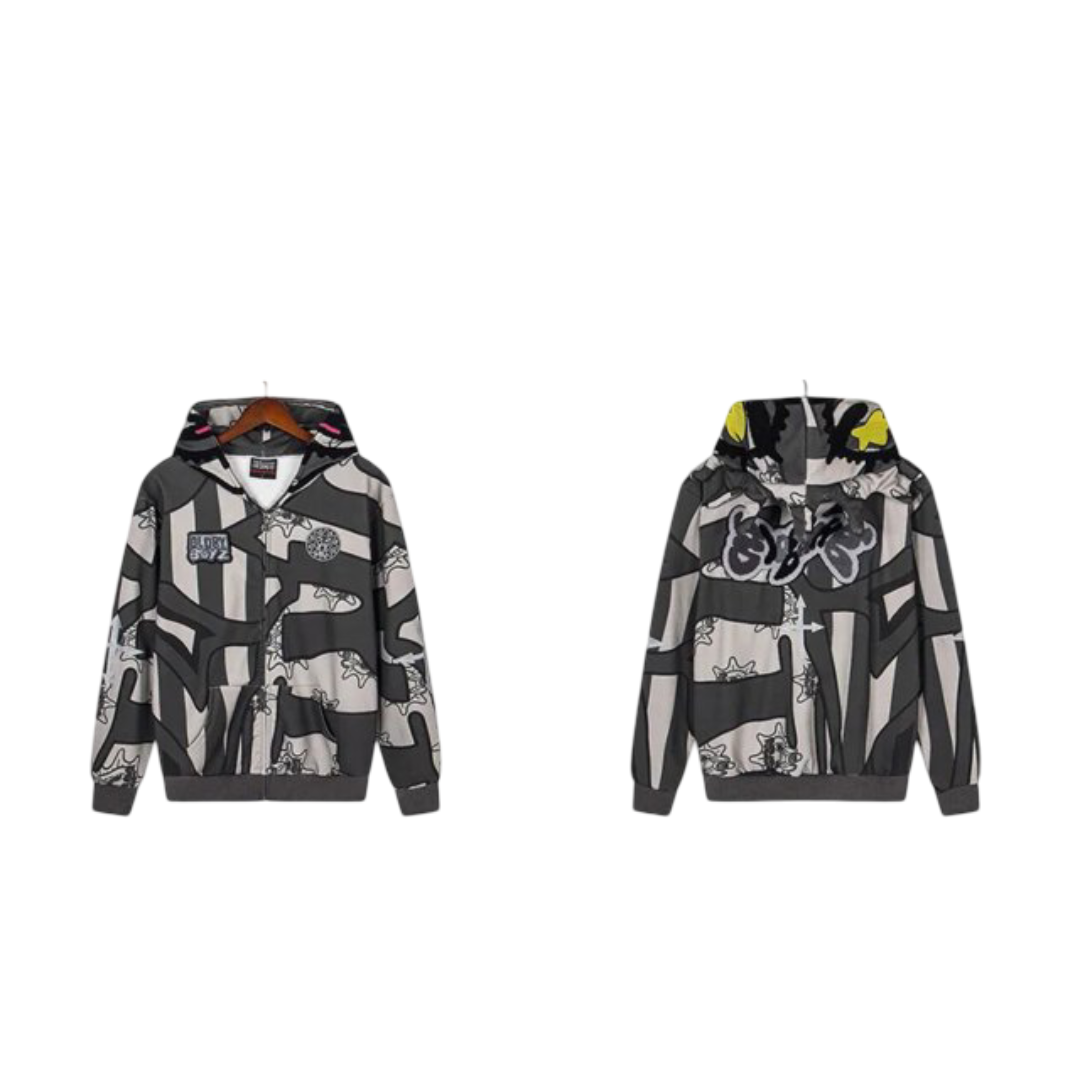 Kawaii Glo Gang Long Sleeve Hoodie