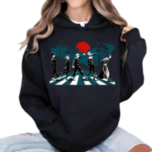 Kawaii Abbey Road Long Sleeve Hoodie Kawaii Abbey Road Long Sleeve Hoodie