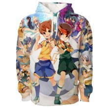Kawaii Anime Inazuma Eleven GO Character 3D Long Sleeve Print Hoodie Kawaii Anime Inazuma Eleven GO Character 3D Long Sleeve Print Hoodie