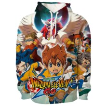 Kawaii Inazuma Eleven GO Character Printed Hoodie Kawaii Inazuma Eleven GO Character Printed Hoodie
