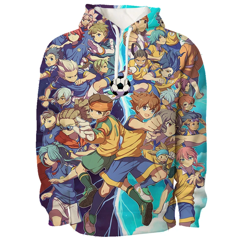 Kawaii Inazuma Eleven GO Character 3D Printed Hoodie Kawaii Inazuma Eleven GO Character 3D Printed Hoodie