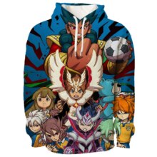 Kawaii Inazuma Eleven GO Character Long Sleeve Hoodie Kawaii Inazuma Eleven GO Character Long Sleeve Hoodie