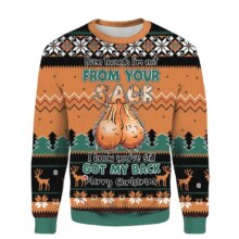 Kawaii I’m Not From Your Sack Printed Sweater Kawaii I'm Not From Your Sack Printed Sweater