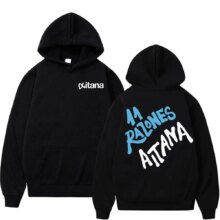 Kawaii 11 Razones Aitana Printed Hoodie Kawaii 11 Razones Aitana Printed Hoodie