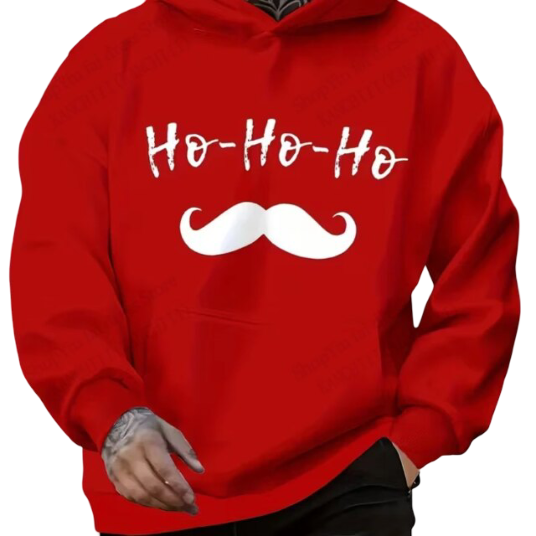 Kawaii Christmas Theme Ho Ho Ho 3D Print Hoodie Kawaii Christmas Theme Ho Ho Ho 3D Print Hoodie