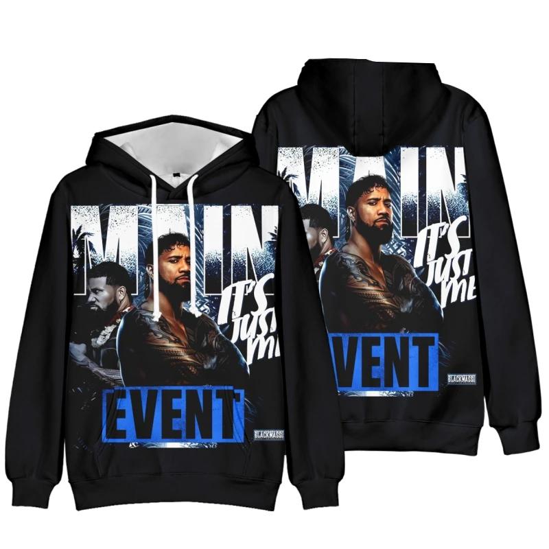 Kawaii Jey Uso graphic Print hoodie 