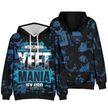 Kawaii Yeet Mania Printed Hoodie Kawaii Yeet Mania Printed Hoodie