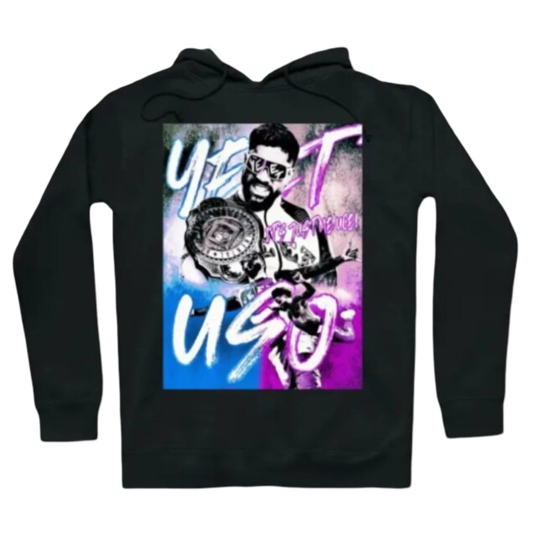 Kawaii Jey Uso Graphic Polyester Print Hoodie