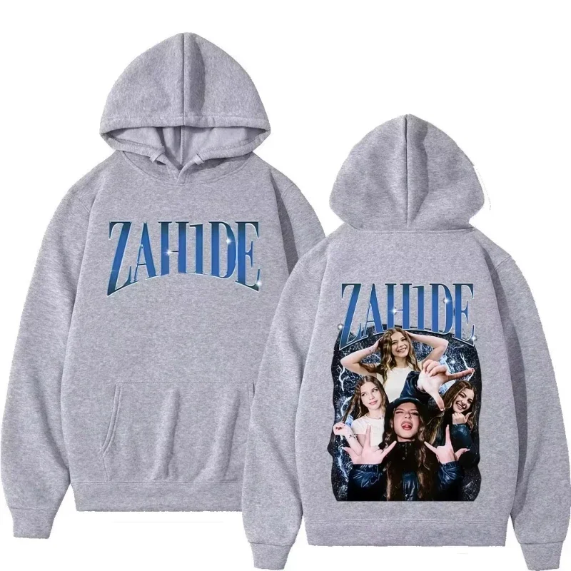 Kawaii Zahide Printed Polyester Hoodie