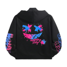 Kawaii Devil Smiling Printed Hoodie Kawaii Devil Smiling Printed Hoodie