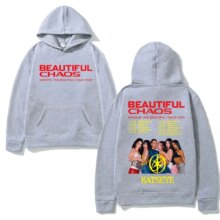 Kawaii Beautiful Chaos Katseye Print Polyester Hoodie Kawaii Beautiful Chaos Katseye Print Polyester Hoodie