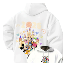 Kawaii Mickey Mouse Cartoon Character Printed Hoodie Kawaii Mickey Mouse Cartoon Character Printed Hoodie