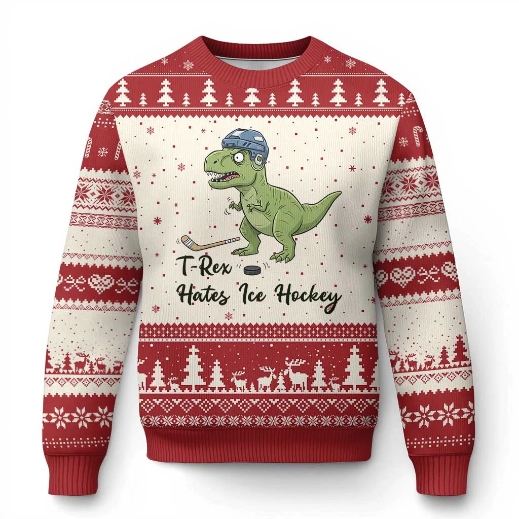 Kawaii Christmas Dinosaur Sweater Kawaii Christmas Dinosaur Sweater