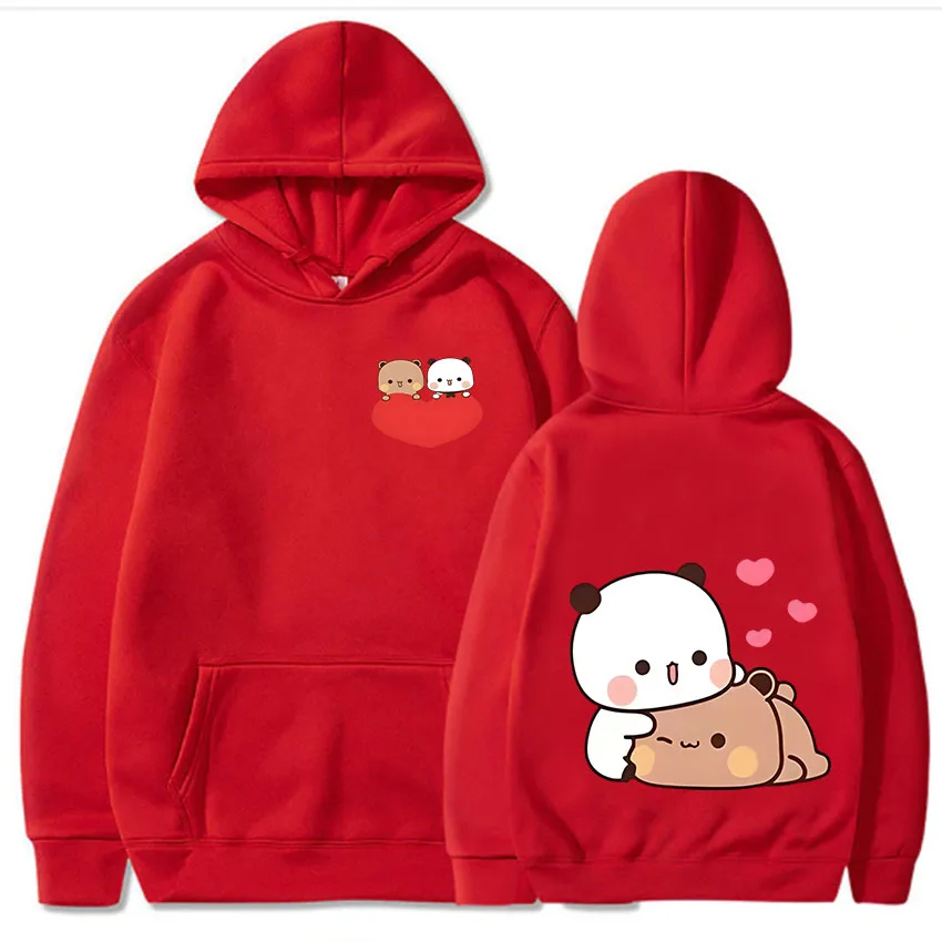  Kawaii Bubu And Dudu Printed Hoodie