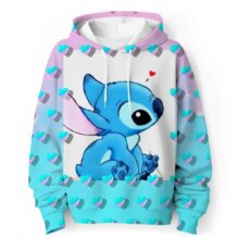 Kawaii Stitch 3D Print Sweatshirt Kawaii Stitch 3D Print Sweatshirt