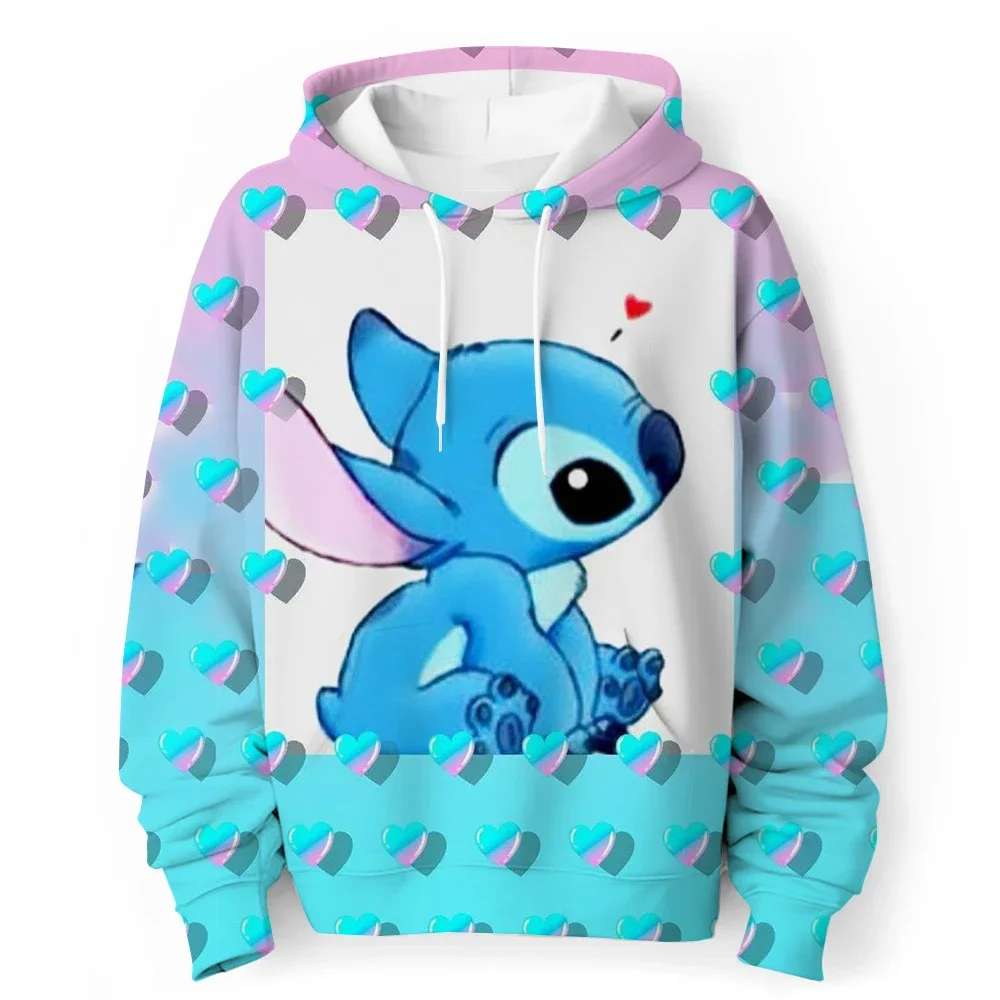 Kawaii Stitch 3D Print Sweatshirt