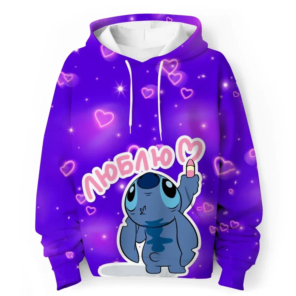 Kawaii Stitch 3D Print Long Sleeve Sweatshirt Kawaii Stitch 3D Print Long Sleeve Sweatshirt
